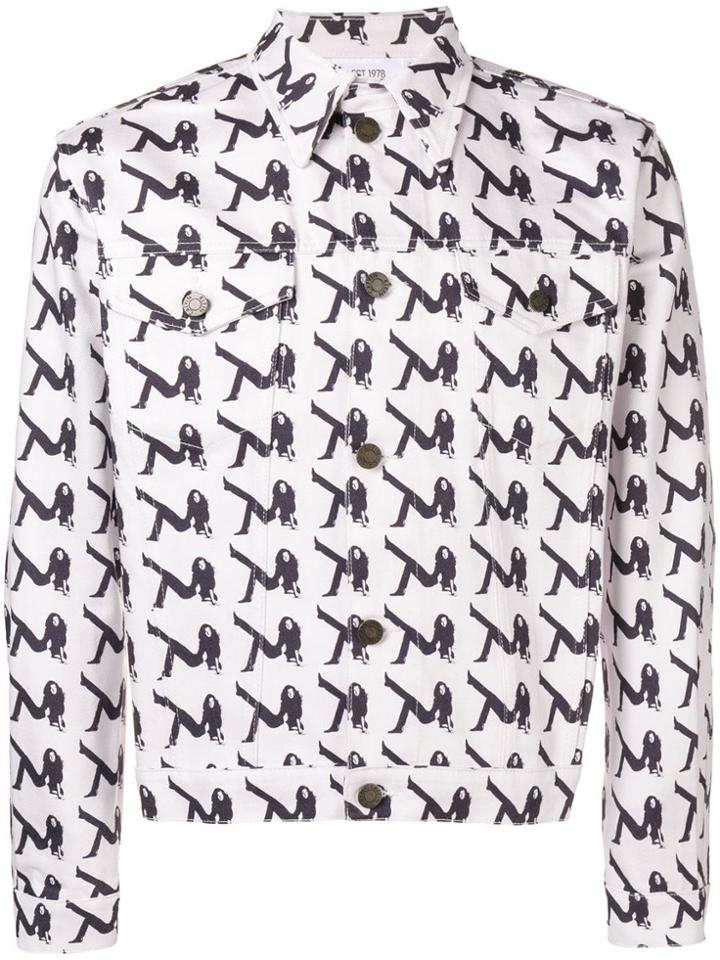 Calvin Klein Jeans Mini Brooke Denim Jacket - White