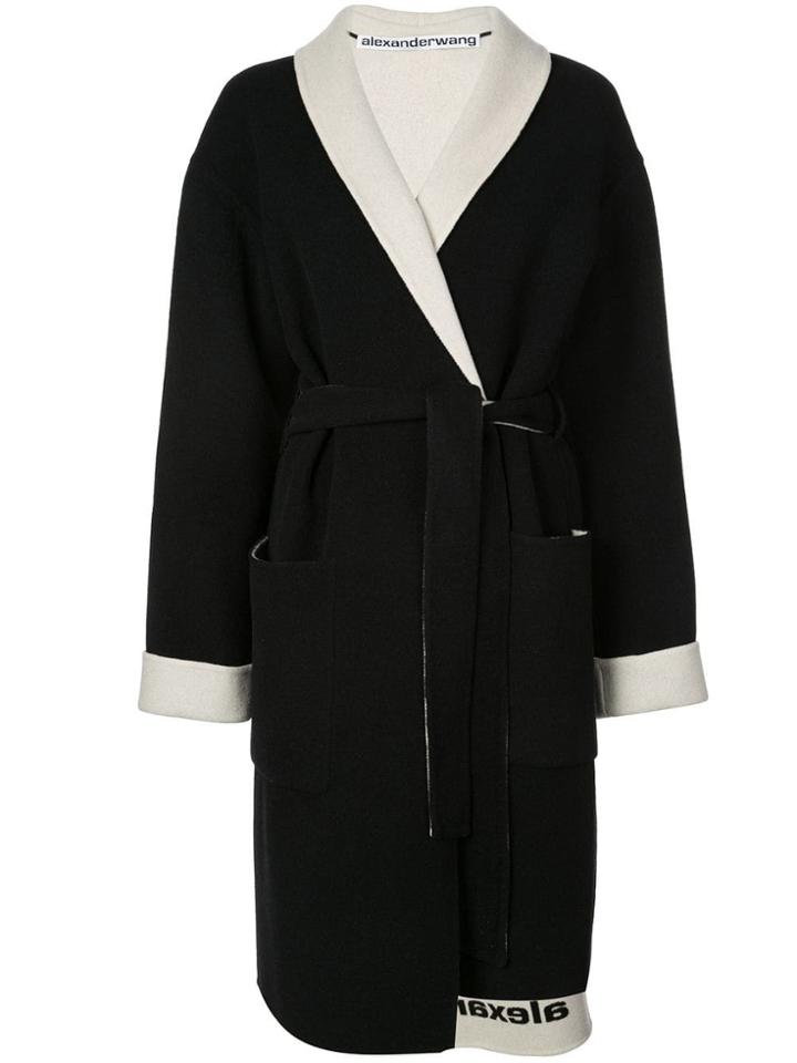 Alexander Wang Wrap-style Coat - Black