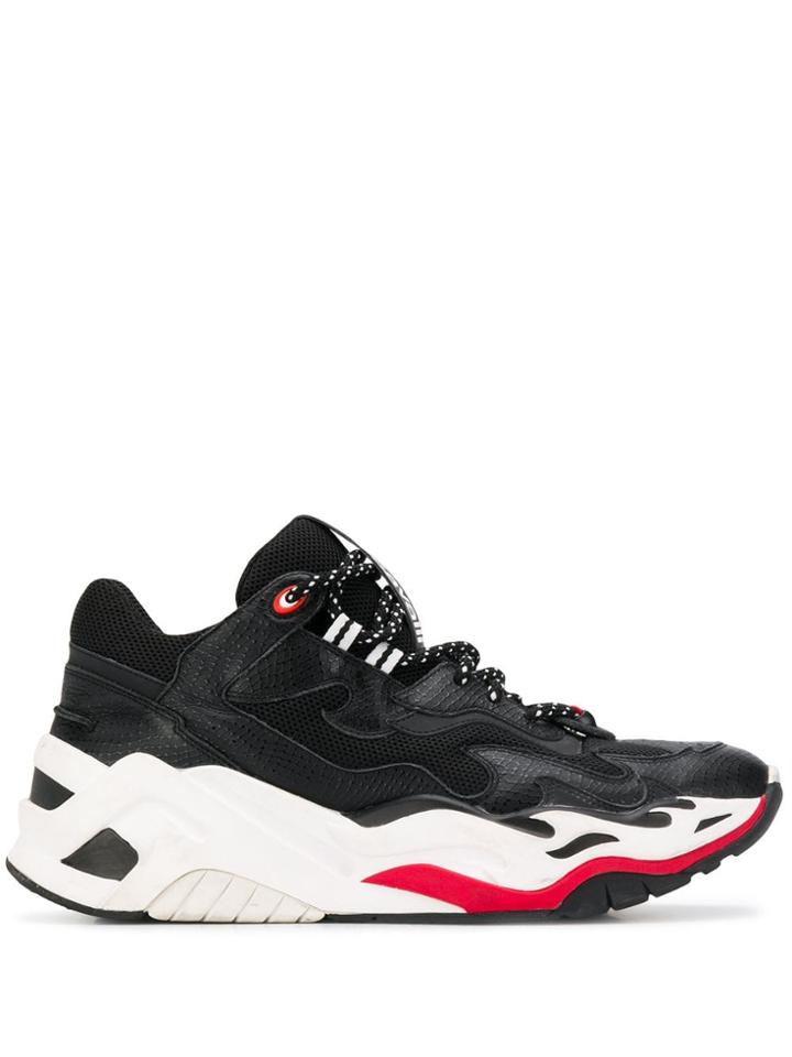 Just Cavalli P1thon Sneakers - Black