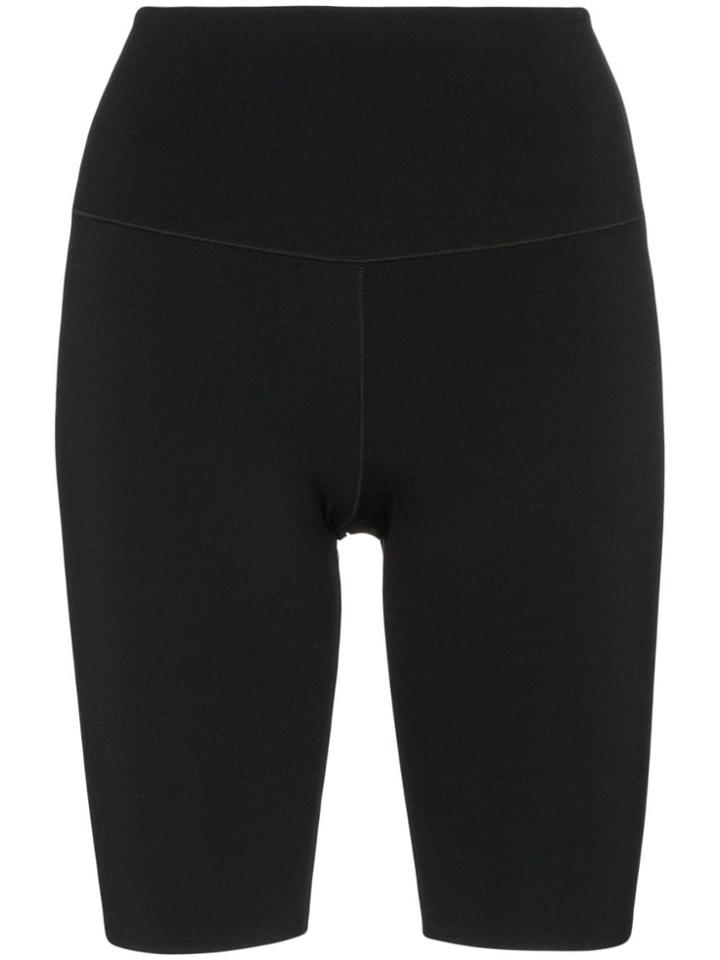 Wone High Waist Cycling Shorts - Black