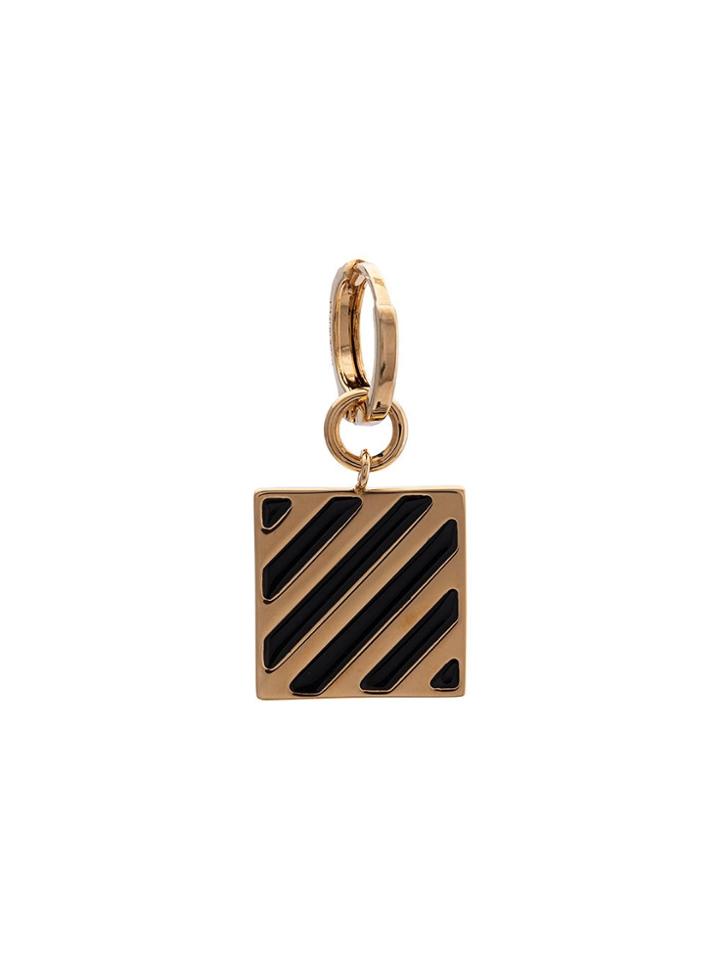 Off-white Pendant Earring - Gold