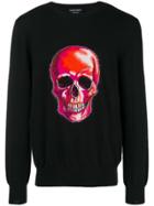 Alexander Mcqueen Skull Motif Sweater - Black