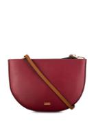 Closed Myrtle Shoulder Bag - Red