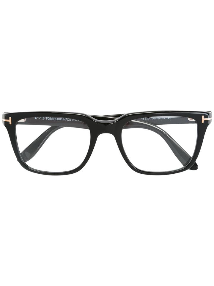 Tom Ford Eyewear Square Frame Glasses - Black