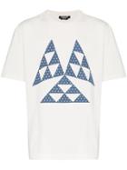 Calvin Klein 205w39nyc Triangle Print Cotton T Shirt - White