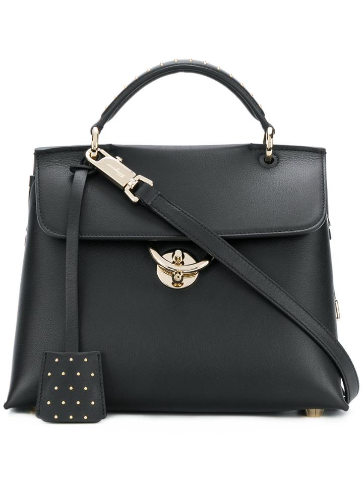 Salvatore Ferragamo Jet Set Tote Bag - Black