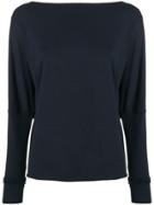 Stefano Mortari Boat-neck Sweater - Blue