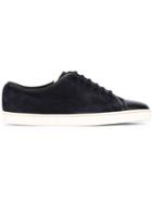 John Lobb Levah Sneakers, Men's, Size: 12, Blue, Calf Leather/suede/leather/rubber