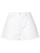 Reformation Dixie High-rise Denim Shorts - White