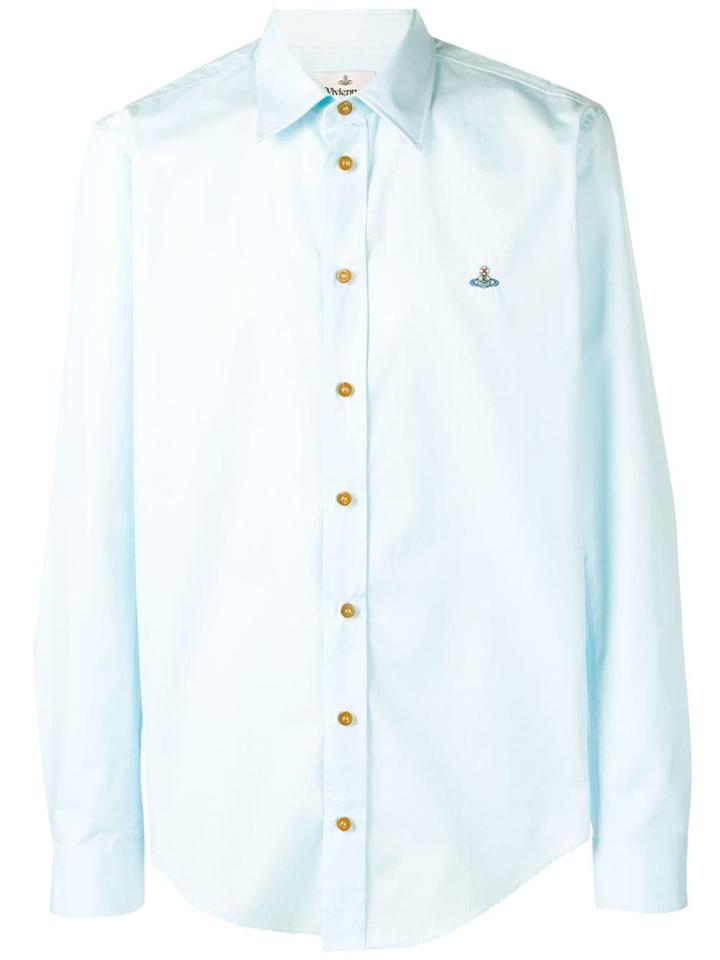 Vivienne Westwood Classic Button Shirt - Blue