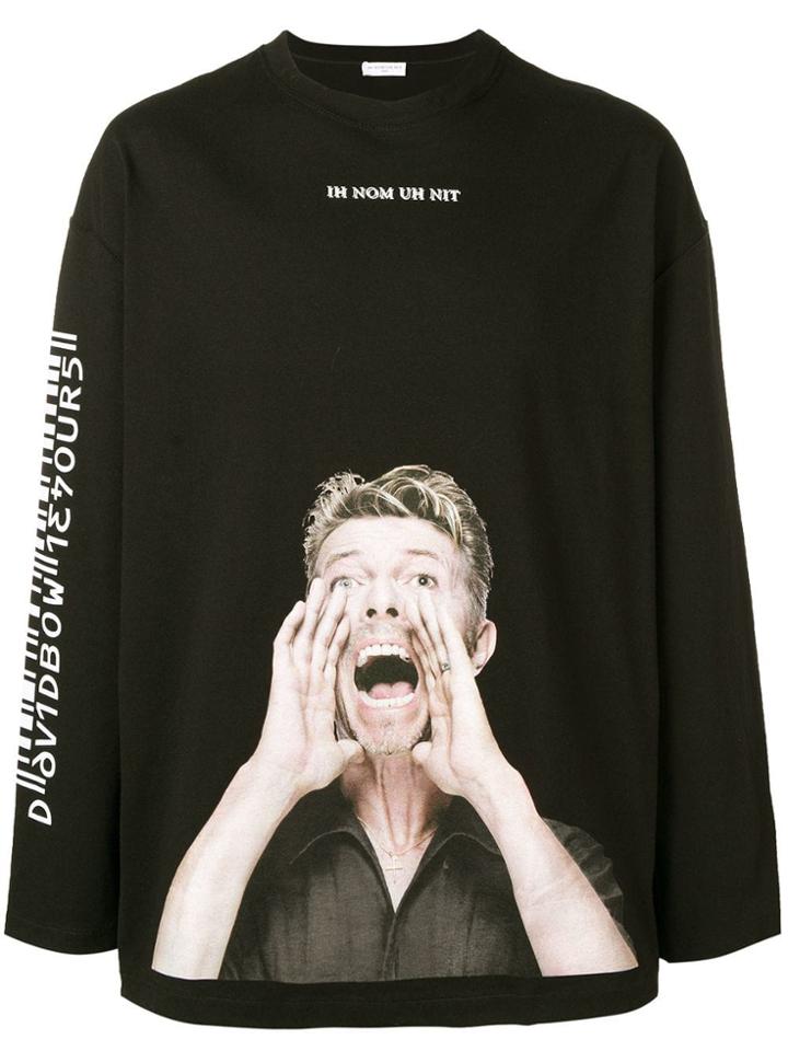 Ih Nom Uh Nit Bowie Scream Sweatshirt - Black