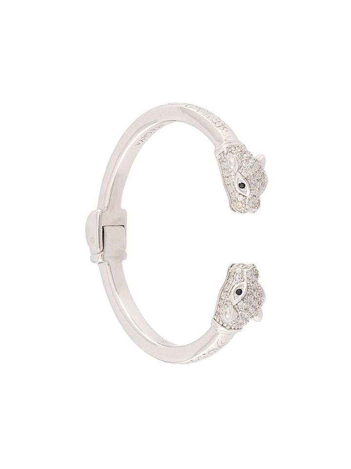 Nialaya Jewelry Panther Bangle, Women's, Size: Small, Grey