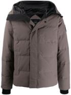 Canada Goose Quilted Hooded Jacket - Grey