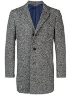 Manuel Ritz Single Breasted Coat - White