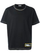 J.w.anderson Shark Patch T-shirt, Men's, Size: Small, Black, Cotton