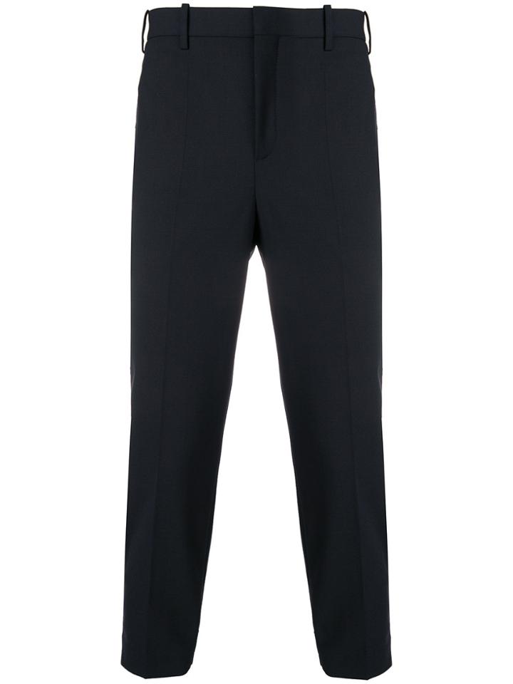 Neil Barrett Tailored Fitted Trousers - Blue