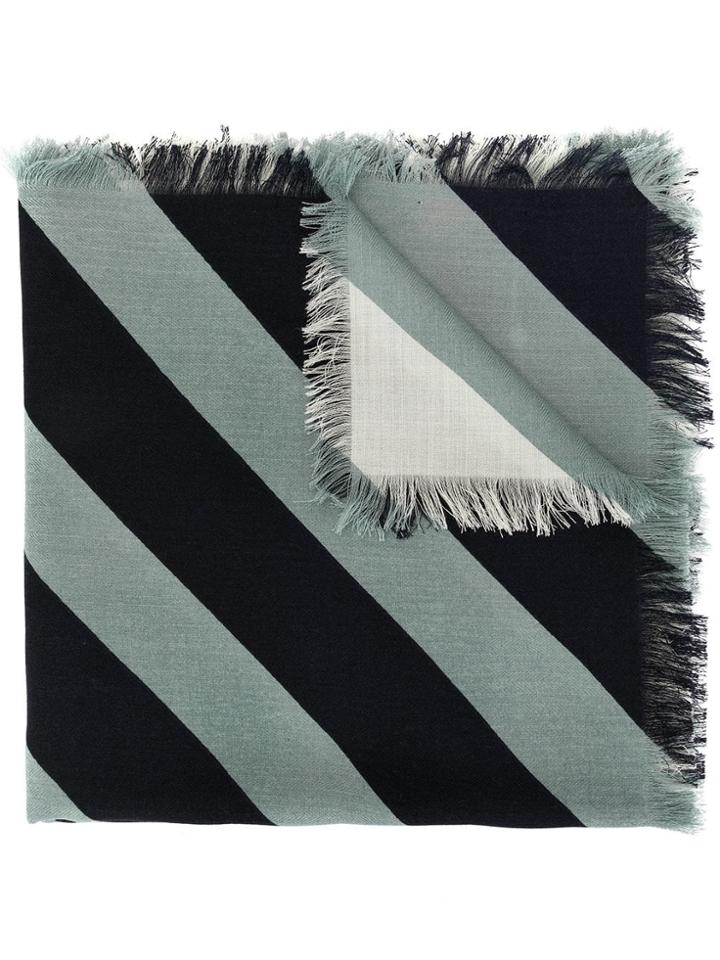 Tory Burch Stella Oversized Scarf - Blue
