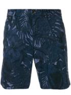 Michael Michael Kors Wild Nature Printed Shorts - Blue