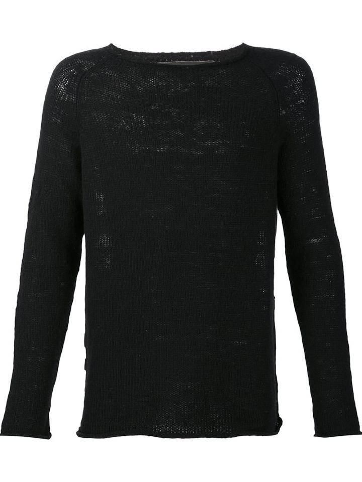The Elder Statesman Striped Back Jumper