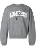 Oamc Logo Patch Sweatshirt - Grey