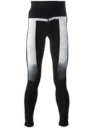 Nil0s 'printed Jersey Waffle' Leggings, Men's, Size: 2, Black, Cotton/nylon/polyurethane