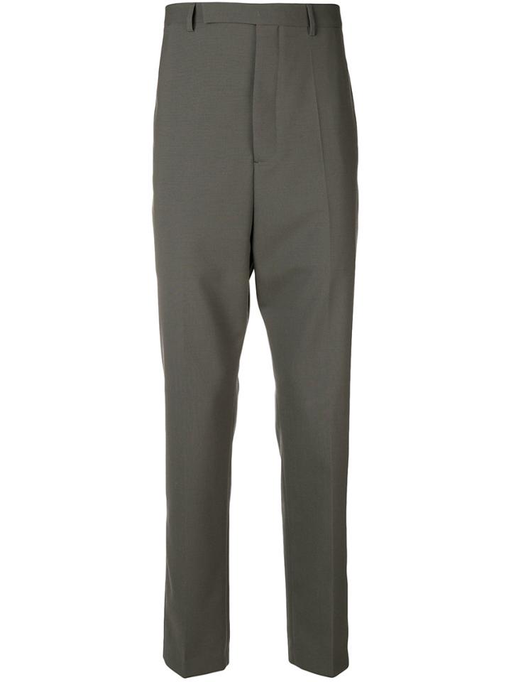 Rick Owens Straight-leg Trousers - Green