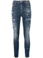 Philipp Plein Super High Waist Jeans - Blue