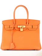 Hermès Pre-owned Birkin 30 Handbag Togo - Orange
