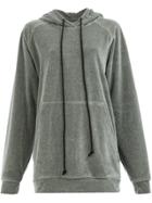 Song For The Mute Loose Fitting Hoodie - Grey