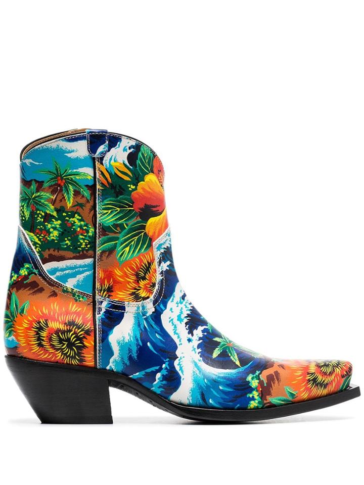 R13 Hawaii 25 Printed Boots - 315t Multicoloured