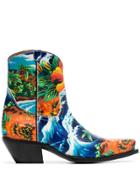 R13 Hawaii 25 Printed Boots - 315t Multicoloured