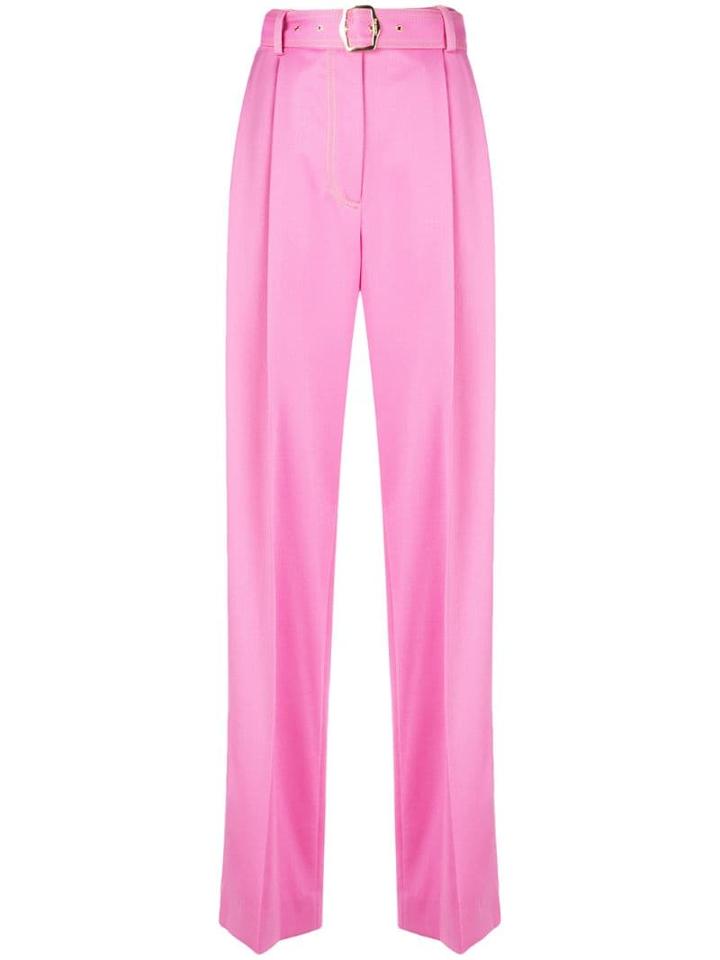 Sies Marjan High-waist Flared Trousers - Pink