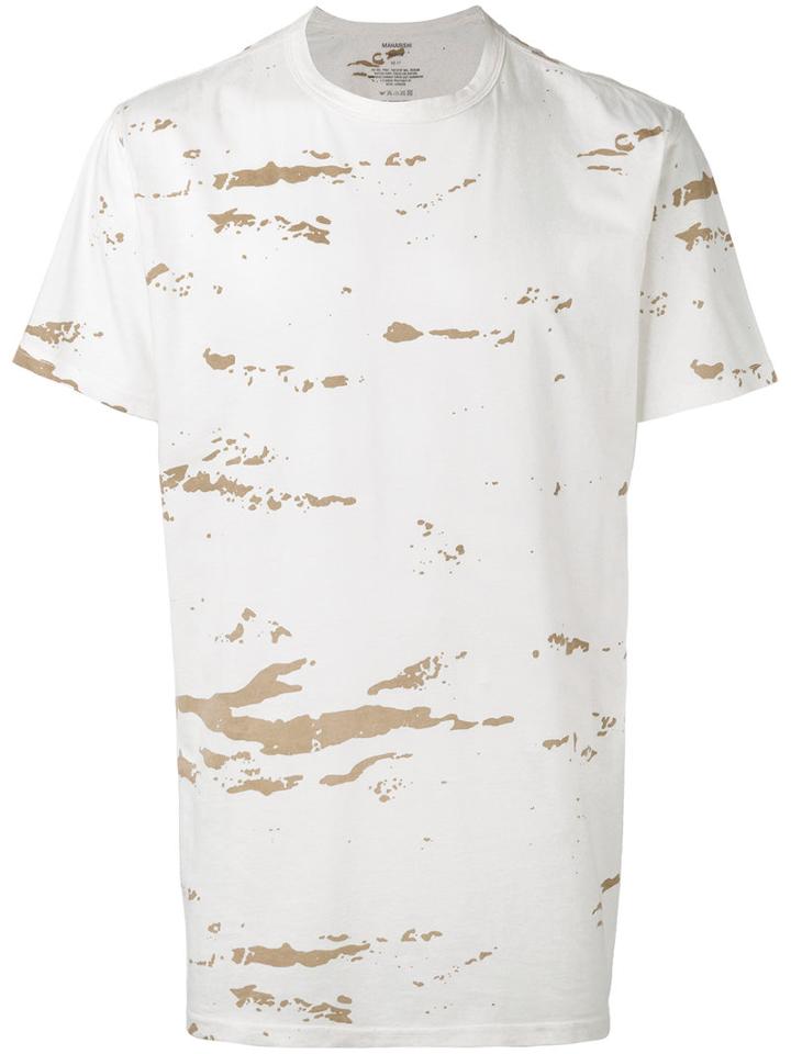 Maharishi Classic T-shirt, Men's, Size: Large, White, Cotton