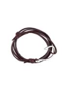 Miansai Hook Wrap Bracelet, Adult Unisex, Brown