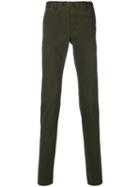 Pt01 - Classic Chinos - Men - Cotton/spandex/elastane - 52, Green, Cotton/spandex/elastane