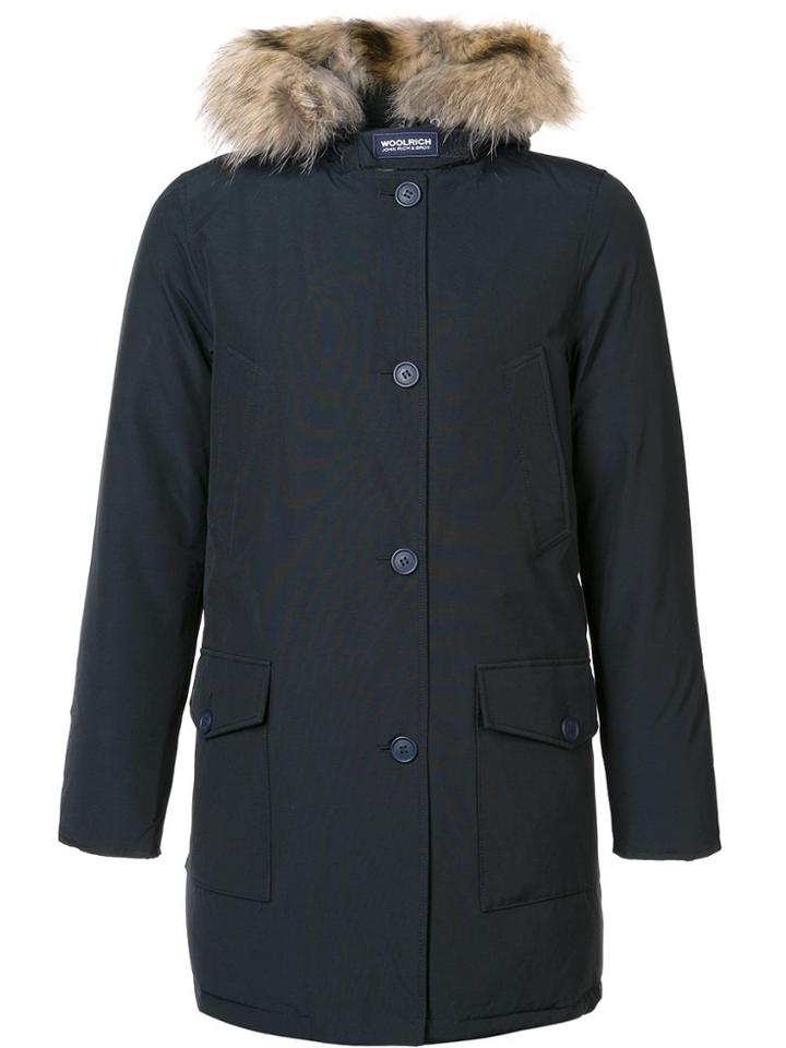 Woolrich 'arctic' Parka Coat - Blue