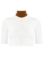 Haight Knit Cropped Top - Nude & Neutrals