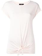 Diesel Tie Knot T-shirt, Women's, Size: Small, Nude/neutrals, Viscose