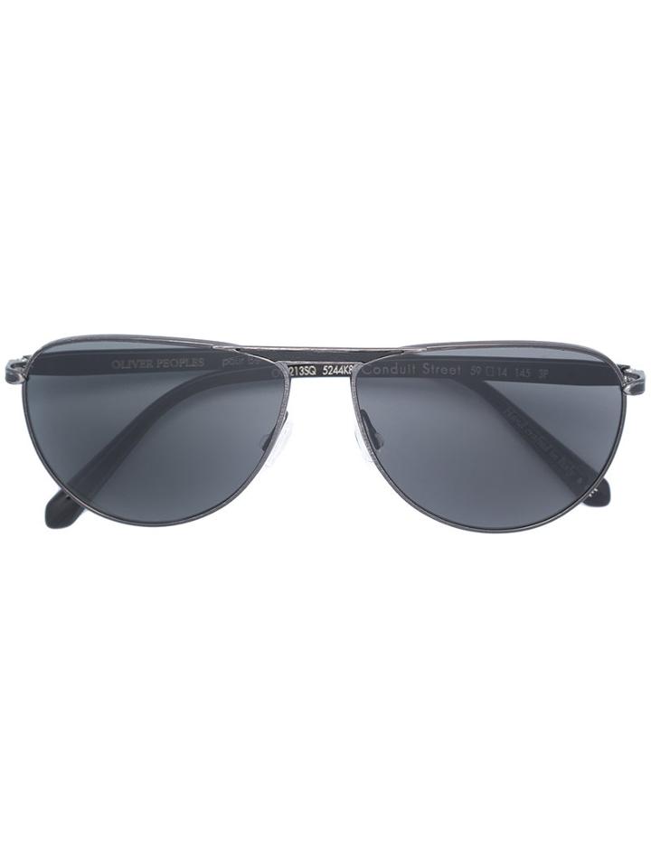 Oliver Peoples - Tinted Sunglasses - Men - Metal - One Size, Grey, Metal