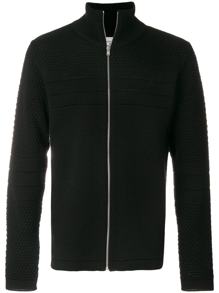S.n.s. Herning Zipped Cardigan - Black