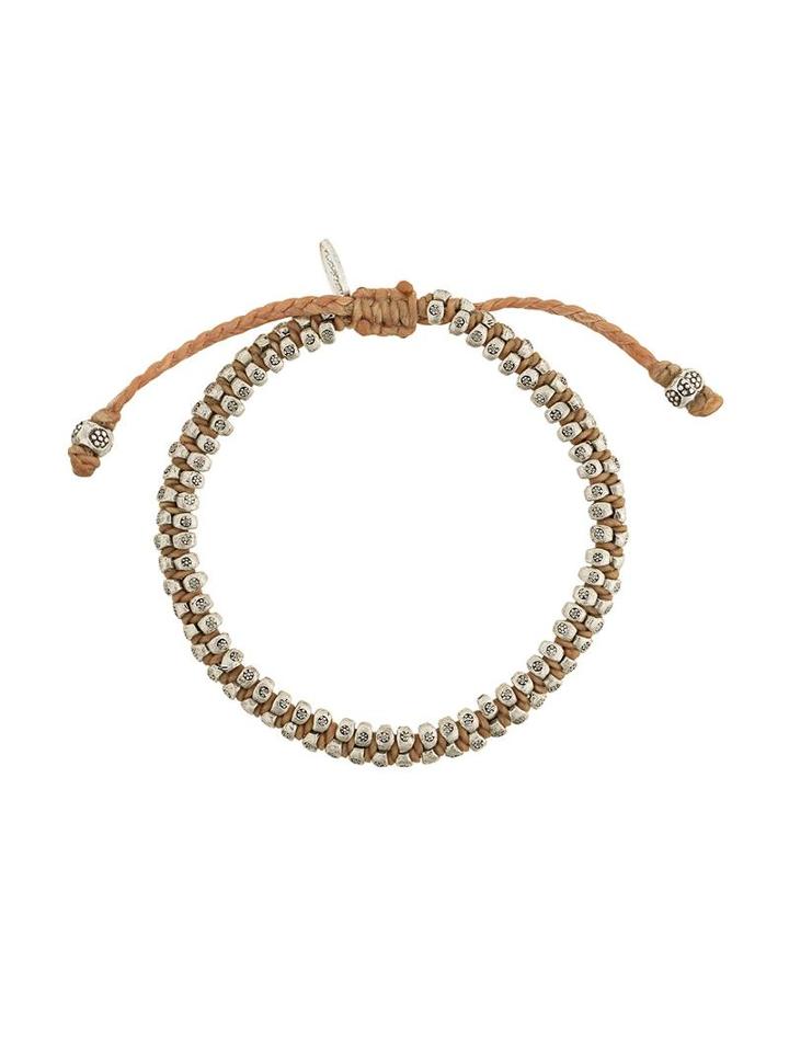 M. Cohen Beaded Bracelet, Women's, Metallic