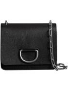 Burberry The Small Leather D-ring Bag - Black