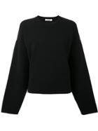 Jil Sander Oversized Sweatshirt - Black