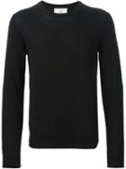 Ami Alexandre Mattiussi Crew Neck Jumper, Men's, Size: Xxl, Black, Wool