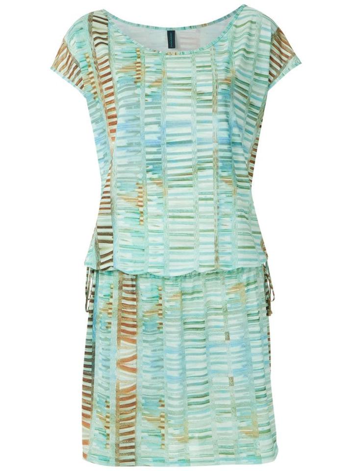 Lygia & Nanny Vestido Shiva Jersey Estampado - Green