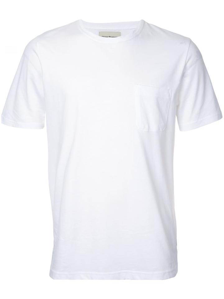 Oliver Spencer Oli's T-shirt, Men's, Size: Small, White, Cotton