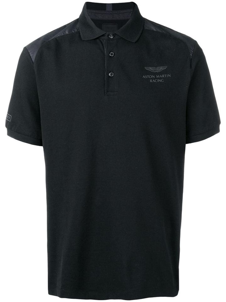 Hackett Aston Martin Racing Polo Shirt - Black