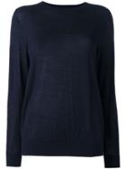Sofie D'hoore 'meg' Fine Knit Jumper, Women's, Size: 40, Blue, Wool