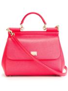 Dolce & Gabbana - Medium Sicily Shoulder Bag - Women - Calf Leather/leather - One Size, Red, Calf Leather/leather