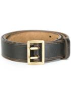 Dsquared2 Rectangular Buckle Belt, Men's, Size: 100, Brown, Leather